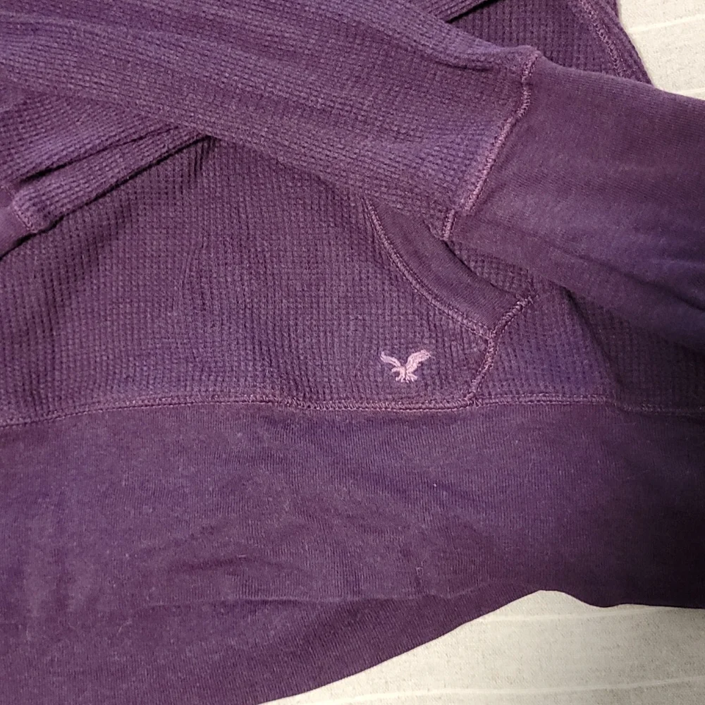 Elena Gilbert Vampire Diaries American Eagle Thermal Hoodie ALT Color - Picture 2 of 4